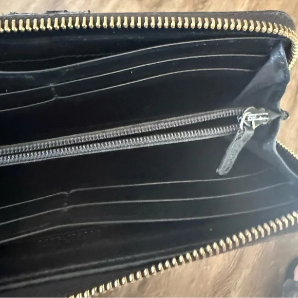 Gucci Green and Red Stripe Wallet - Picture 5 of 6